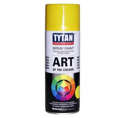 Аэрозольная краска Tytan Professional RAL1018 желтый 400 мл