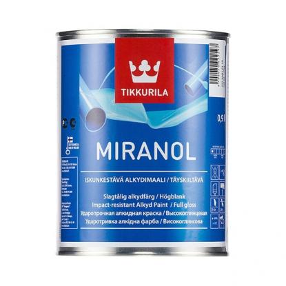 Эмаль Tikkurila MIRANOL высокоглянцевая база А 0,9 л