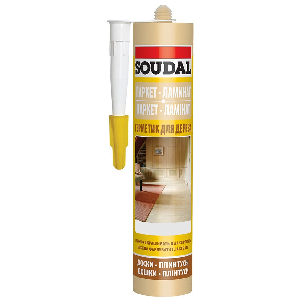 Герметик SOUDAL паркетный БУК 280мл