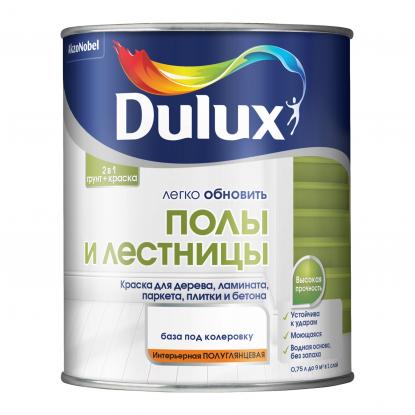 Краска Dulux Полы и лестницы 0,75 л база BW
