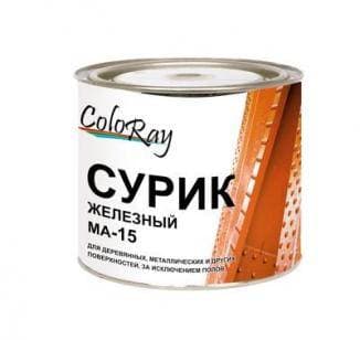 Краска масляная Сурик железный COLORAY МА-15 2,4 кг