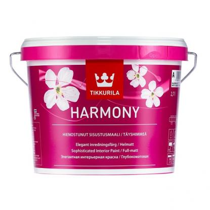 Краска Tikkurila HARMONY с бархатистым эффектом 9 л