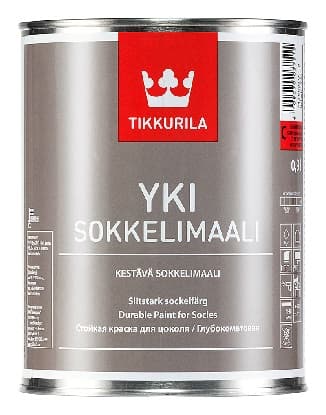 Краска Tikkurila YKI краска для цоколя 0,9 л