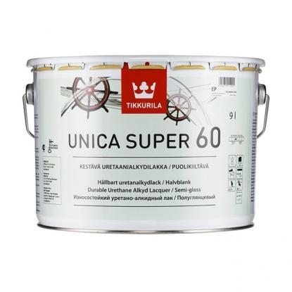 Лак для дерева Tikkurila UNICA SUPER 60 база ЕР 9 л