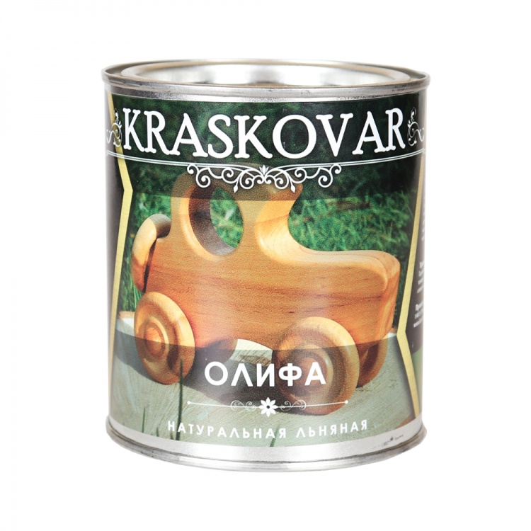 Олифа натуральная Kraskovar 0,75 л