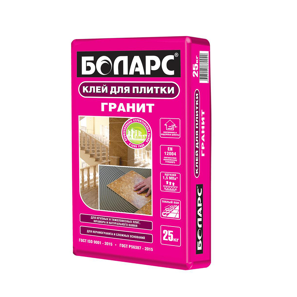 Плиточный клей Боларс Гранит 25 кг