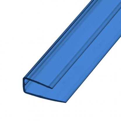 Профиль торцевой 2100 x 4 мм Синий