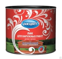 Расцвет лак алкидный 1,9 кг. для наружных работ