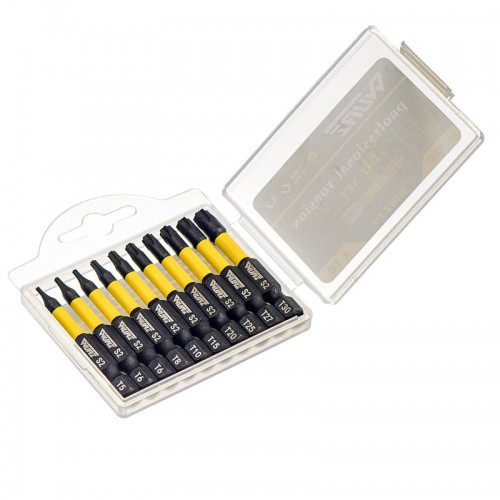 Набор торсионных бит TORX 50мм (Т5-Т30) (1/20упак)